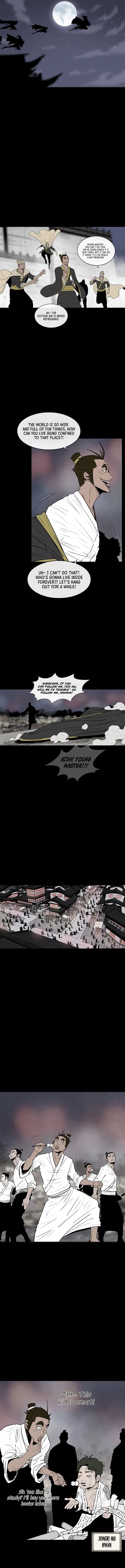 The Legend of the Northern Blade Chapter 197 – the path of heaven, the path of Moyong Yul Cheon. Page 6