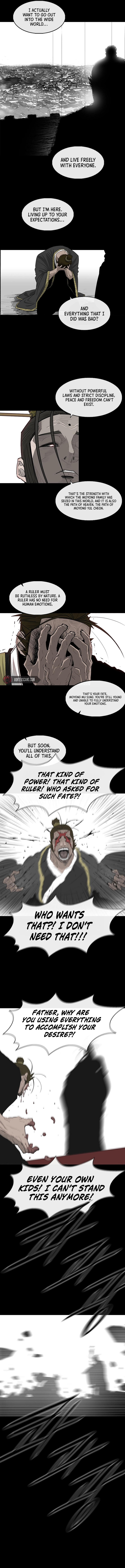 The Legend of the Northern Blade Chapter 197 – the path of heaven, the path of Moyong Yul Cheon. Page 10