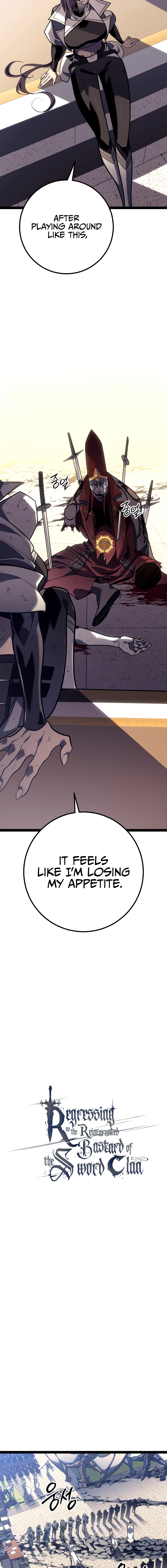 Regressing as the Reincarnated Bastard of the Sword Clan Chapter 54 Page 13
