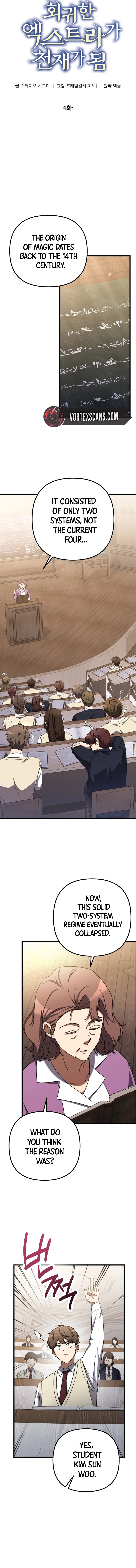 The Regressed Extra Becomes a Genius Chapter 4 Page 6
