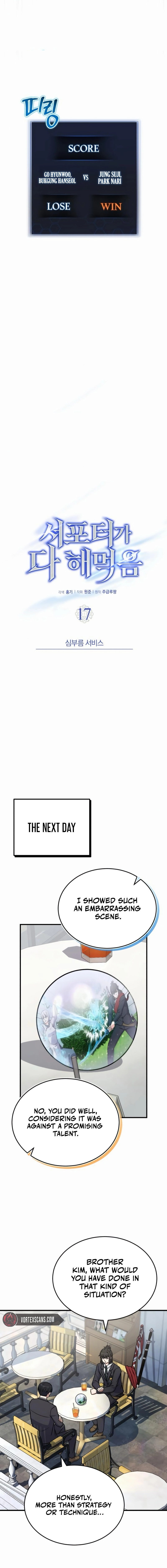 The Support Ate it All Chapter 17 Page 9