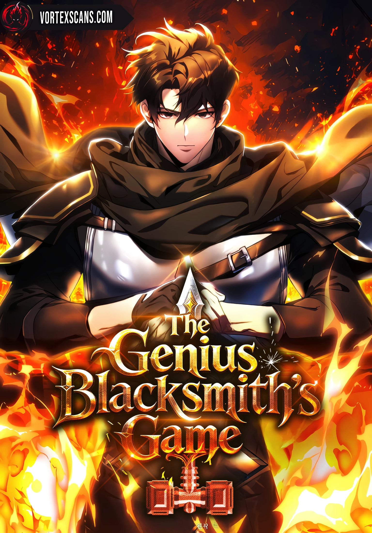 Cover of The Genius Blacksmith’s Game