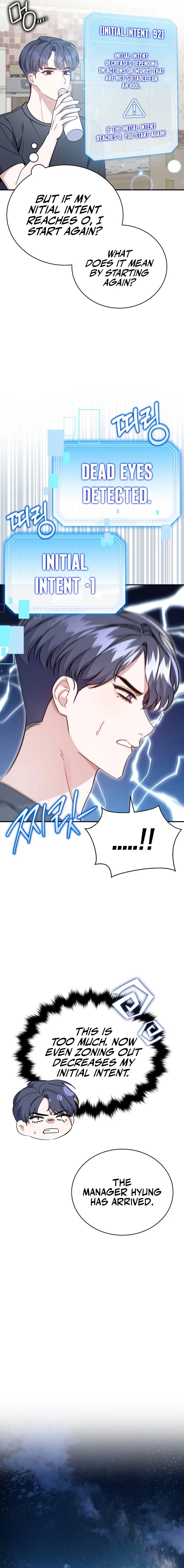 A Blank Slate Regression for the Origin-Lost Idol Chapter 2 Page 8