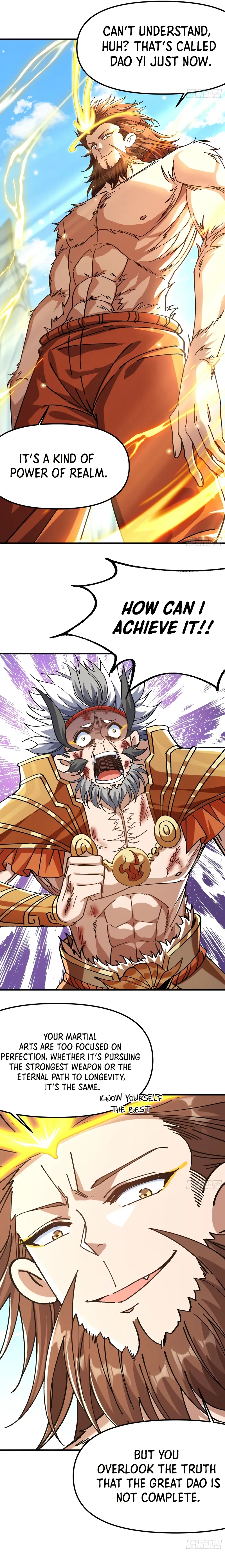 Being pathetic, my disciples keep me alive Chapter 5 – The Great Dao is not complete!! Page 13