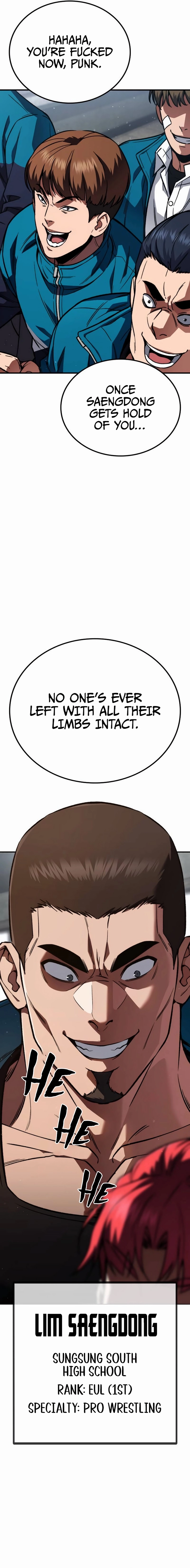 The Hero Defeats the Bullies Chapter 3 Page 14