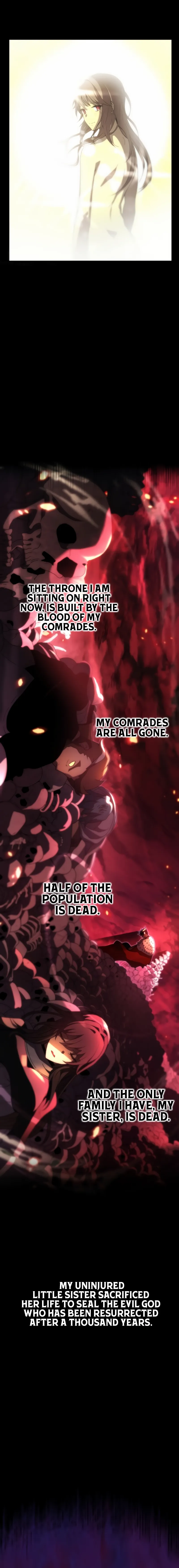 The Survivor of the Saviors Chapter 1 – Is it impossible for humans to win against an EVIL GOD? Page 18