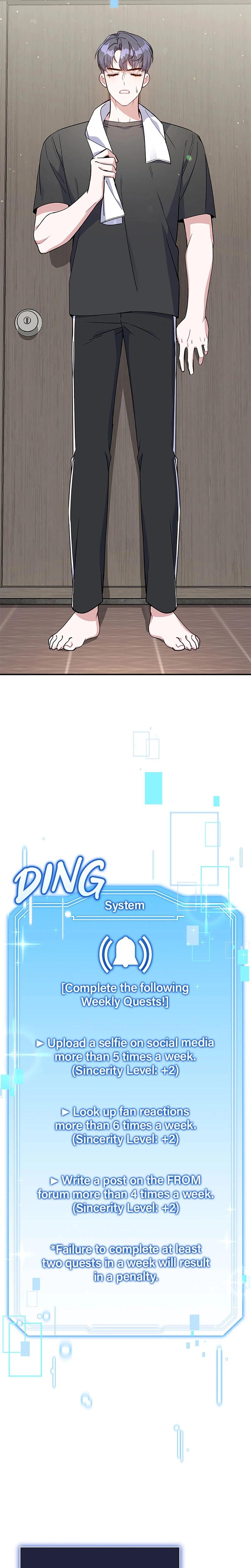 A Blank Slate Regression for the Origin-Lost Idol Chapter 3 Page 22