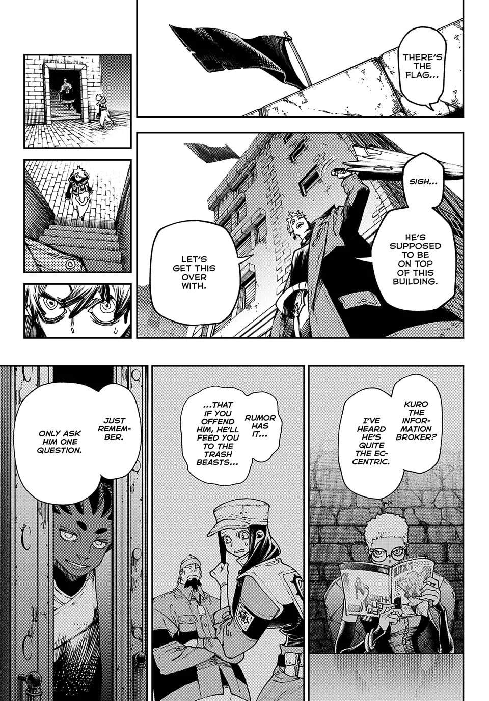 Gachiakuta Chapter 93 – KURO THE INFORMATION BROKER Page 8