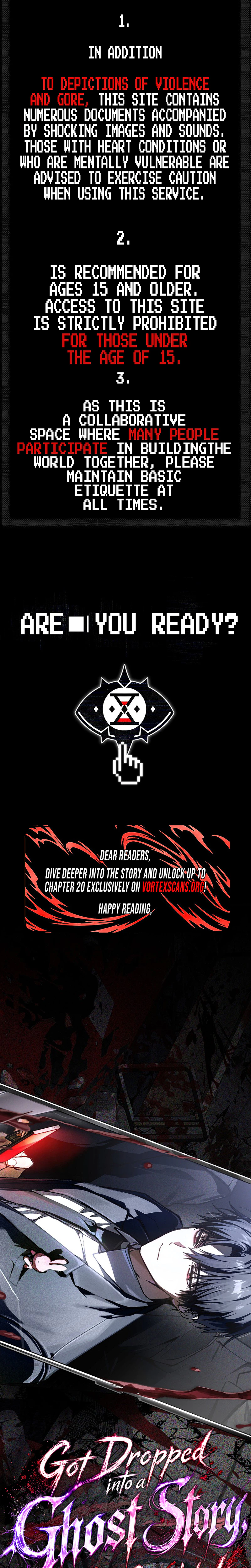 Got Dropped into a Ghost Story, Still Gotta Work Chapter 0 – MUST READ  Page 24