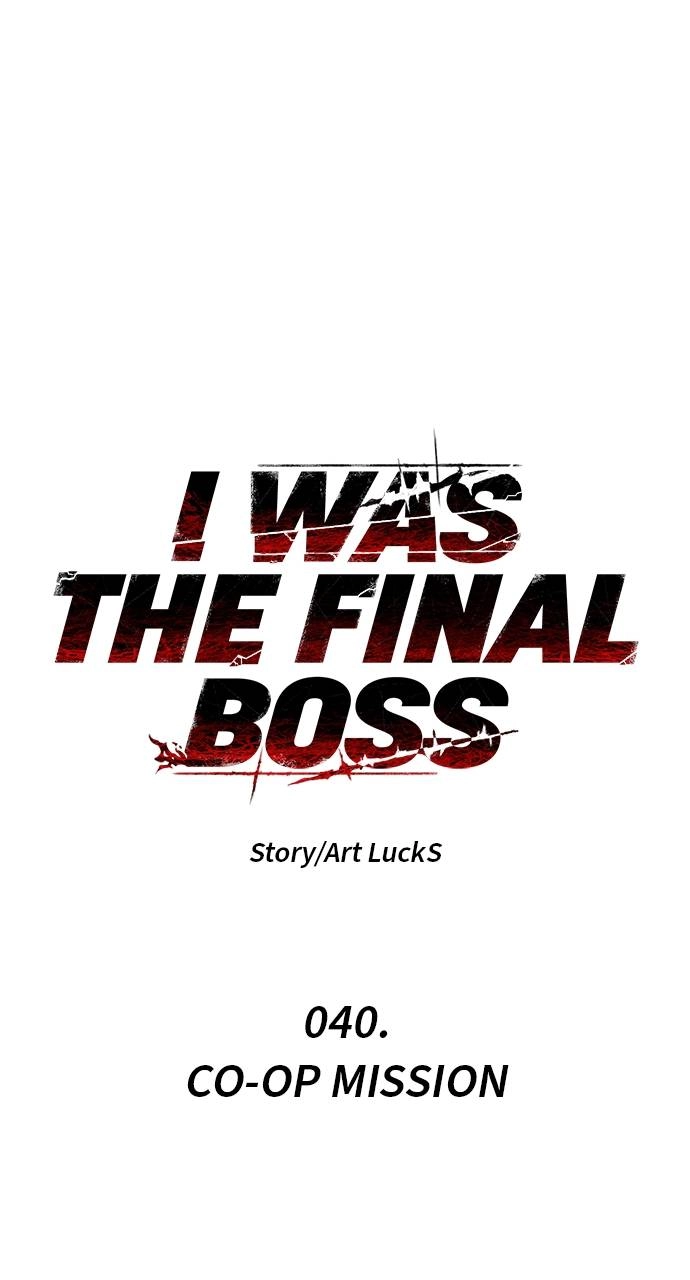 I Was the Final Boss Chapter 40 – Co-op Mission Page 34
