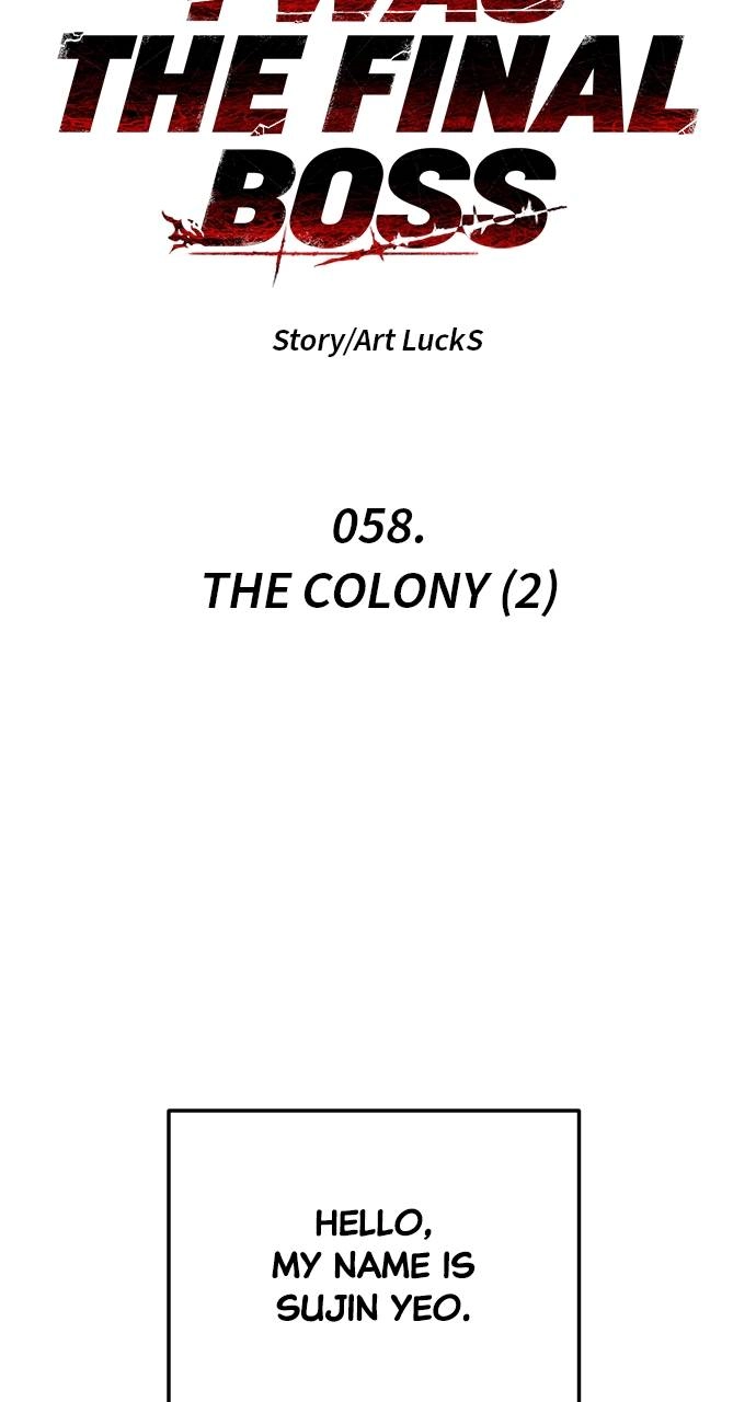 I Was the Final Boss Chapter 58 – The Colony (2) Page 44
