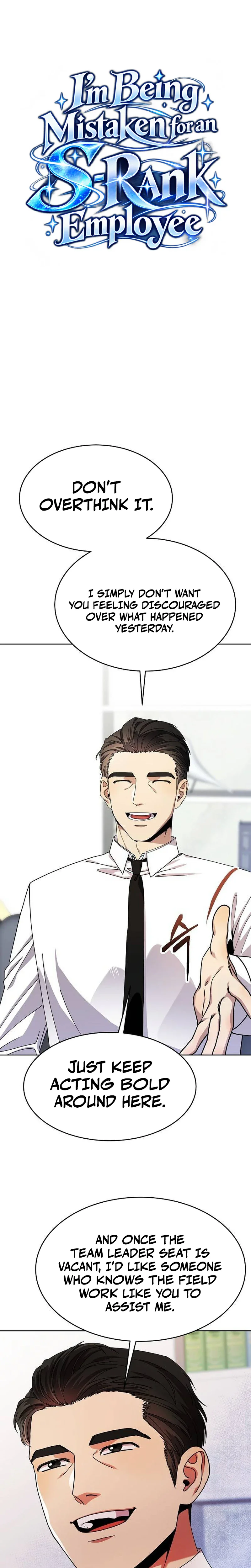 I'm Being Mistaken for an S-Rank Employee Chapter 4 Page 14