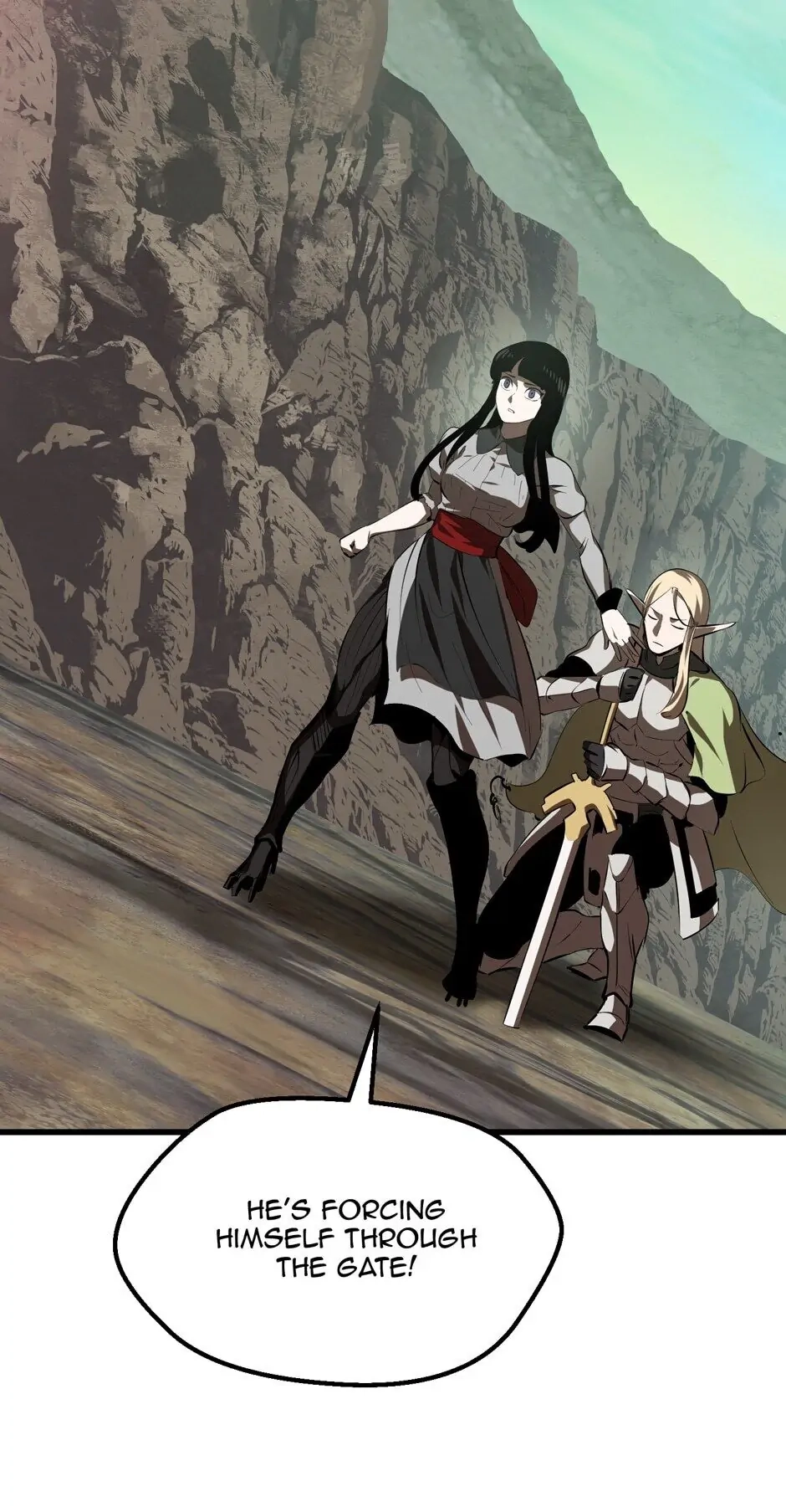 Survival Story of a Sword King in a Fantasy World Chapter 98 – Chapter 98
           : Sew Up the Gate Page 96