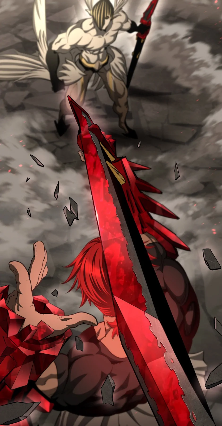 Survival Story of a Sword King in a Fantasy World Chapter 231 – Chapter 231
           : The Weight of the Sword Page 91