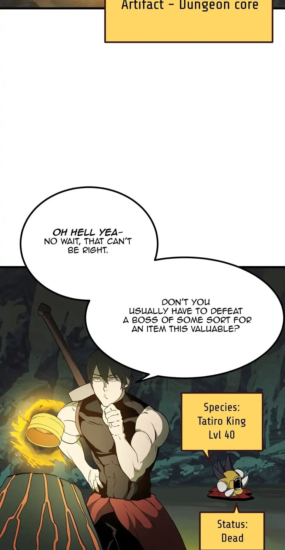 Survival Story of a Sword King in a Fantasy World Chapter 8 – Chapter 8
           : Destination: Eden Plain Dungeon Page 88