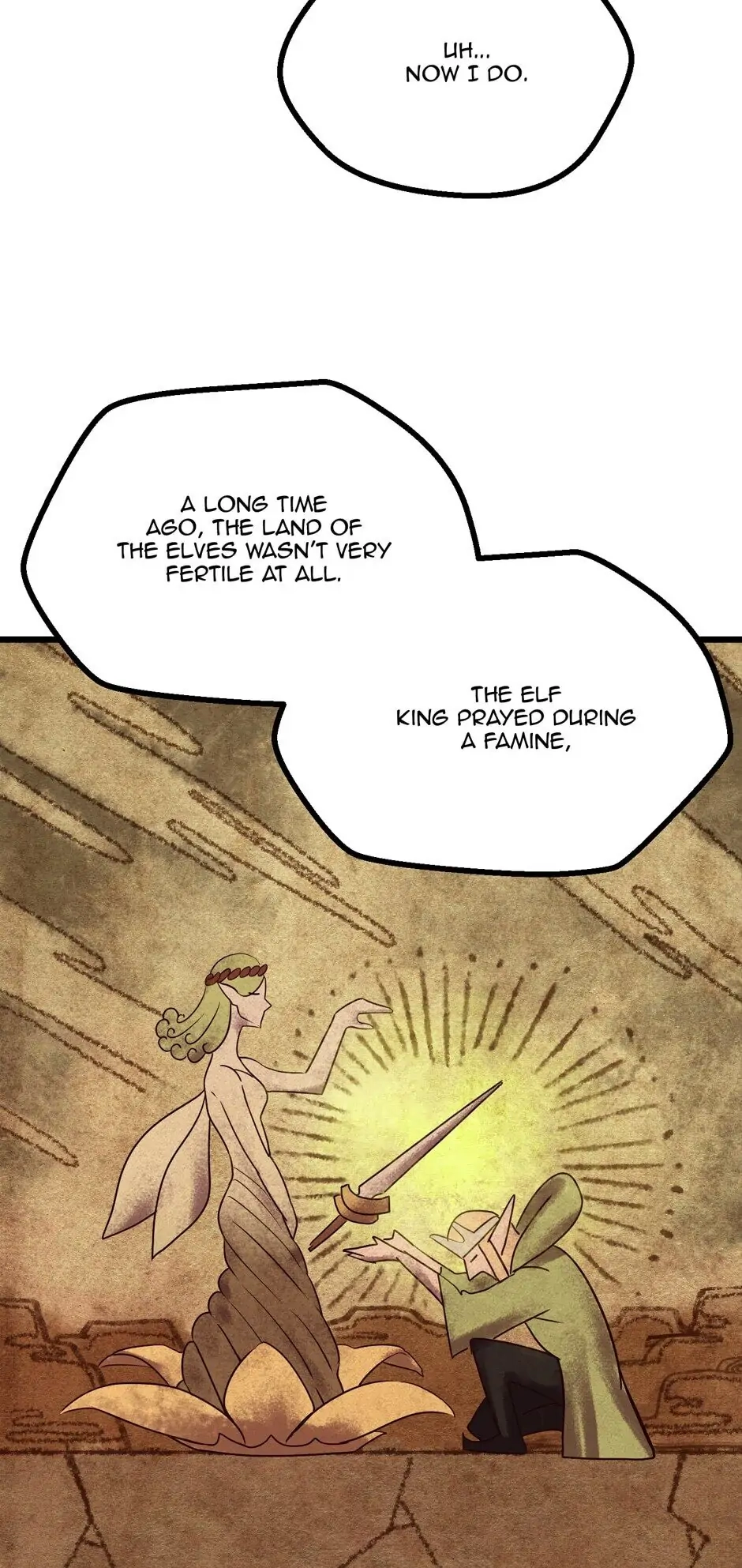 Survival Story of a Sword King in a Fantasy World Chapter 73 – Chapter 73
           : An Elvish Festival Page 54