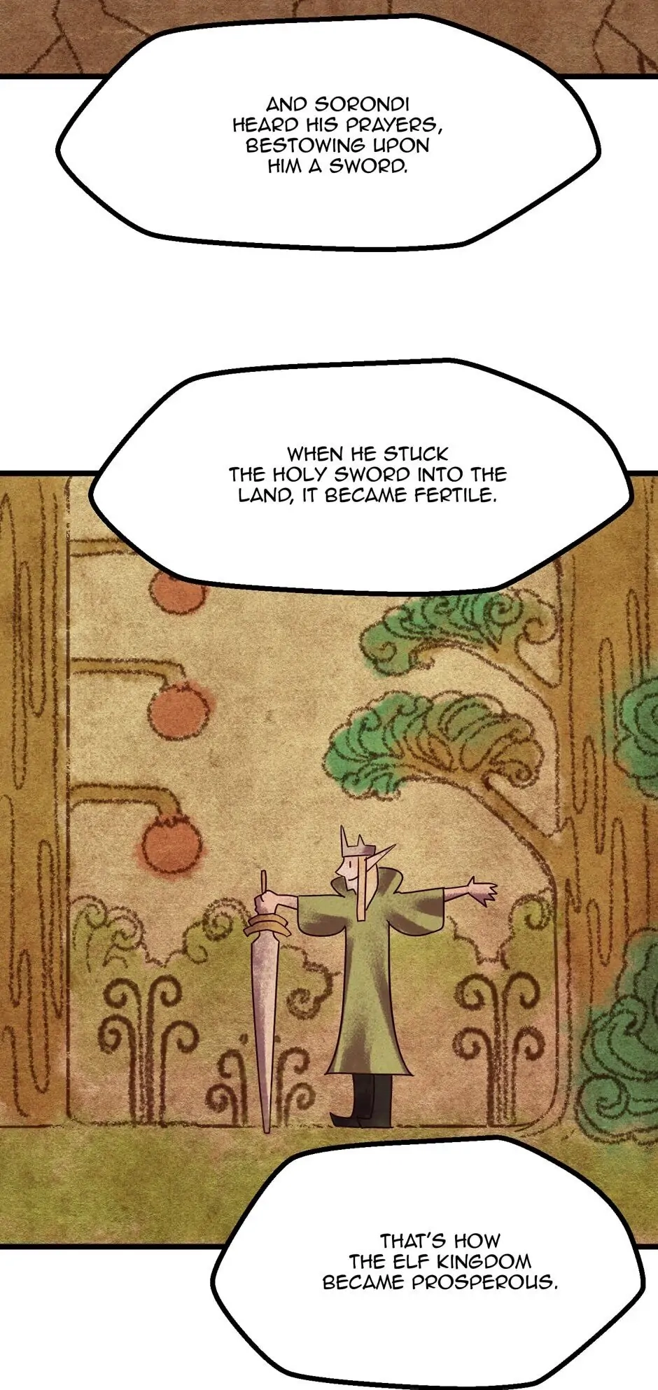 Survival Story of a Sword King in a Fantasy World Chapter 73 – Chapter 73
           : An Elvish Festival Page 55