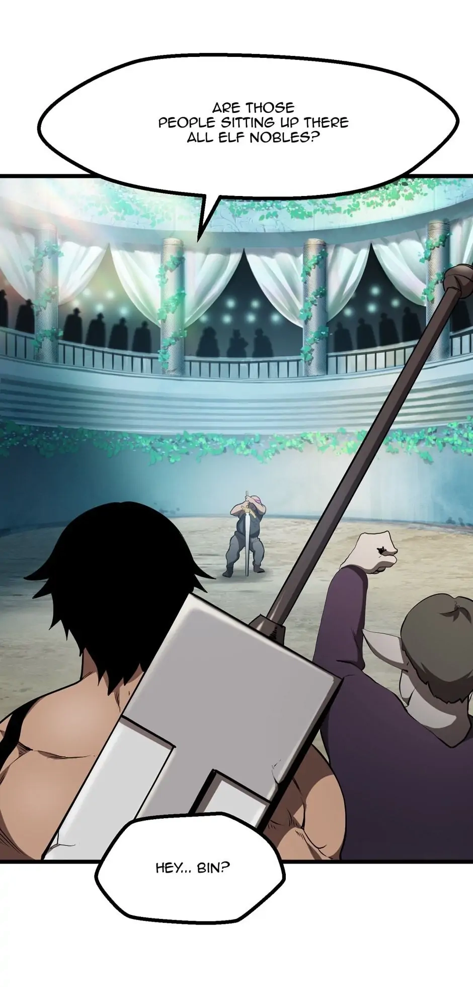 Survival Story of a Sword King in a Fantasy World Chapter 73 – Chapter 73
           : An Elvish Festival Page 57