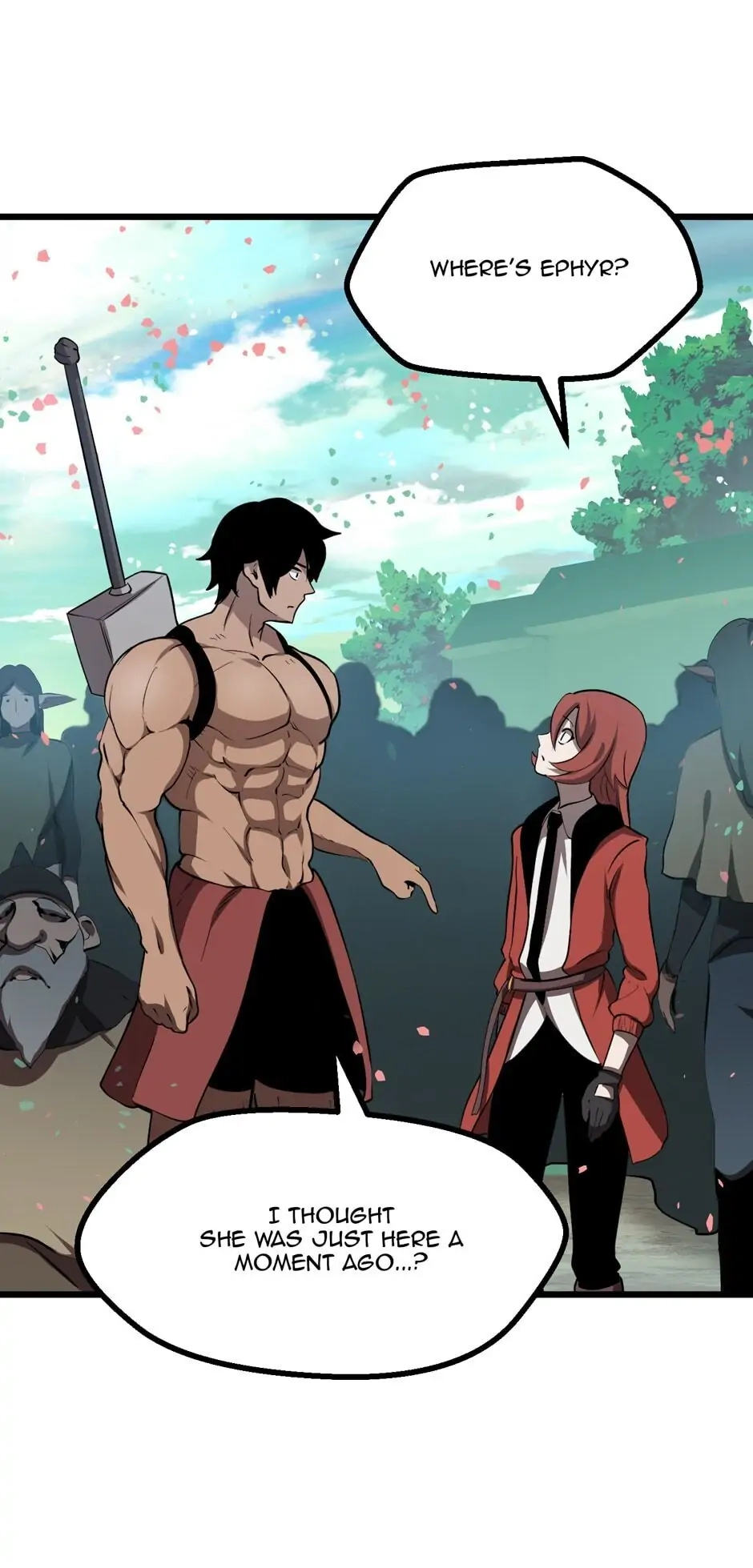 Survival Story of a Sword King in a Fantasy World Chapter 73 – Chapter 73
           : An Elvish Festival Page 58