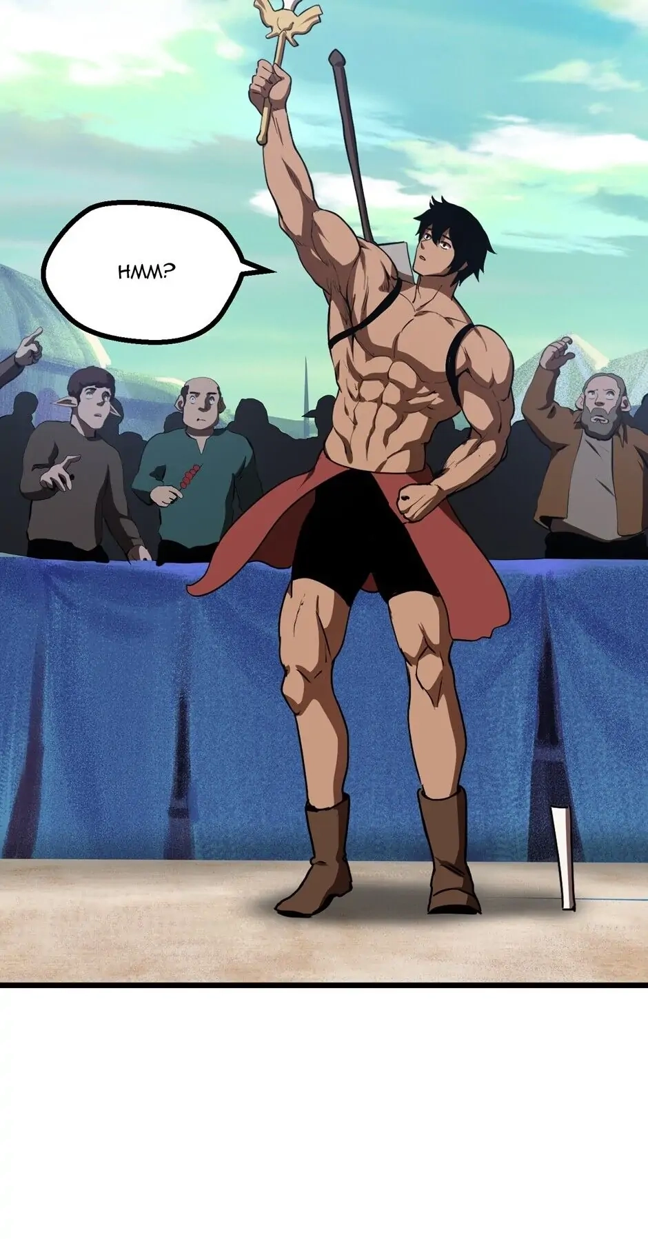 Survival Story of a Sword King in a Fantasy World Chapter 73 – Chapter 73
           : An Elvish Festival Page 79