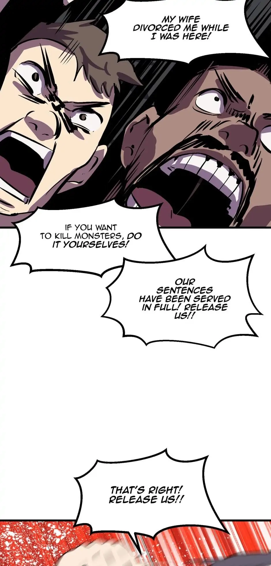 Survival Story of a Sword King in a Fantasy World Chapter 54 – Chapter 54
           : Who The Hell Are You...? Page 56