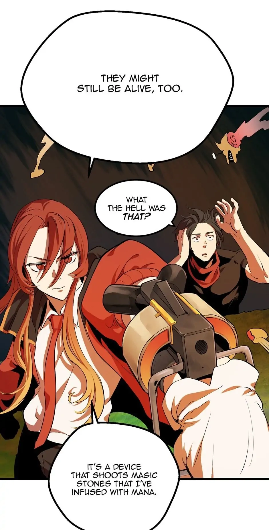 Survival Story of a Sword King in a Fantasy World Chapter 16 – Chapter 16
           : The Fire Mage Page 35