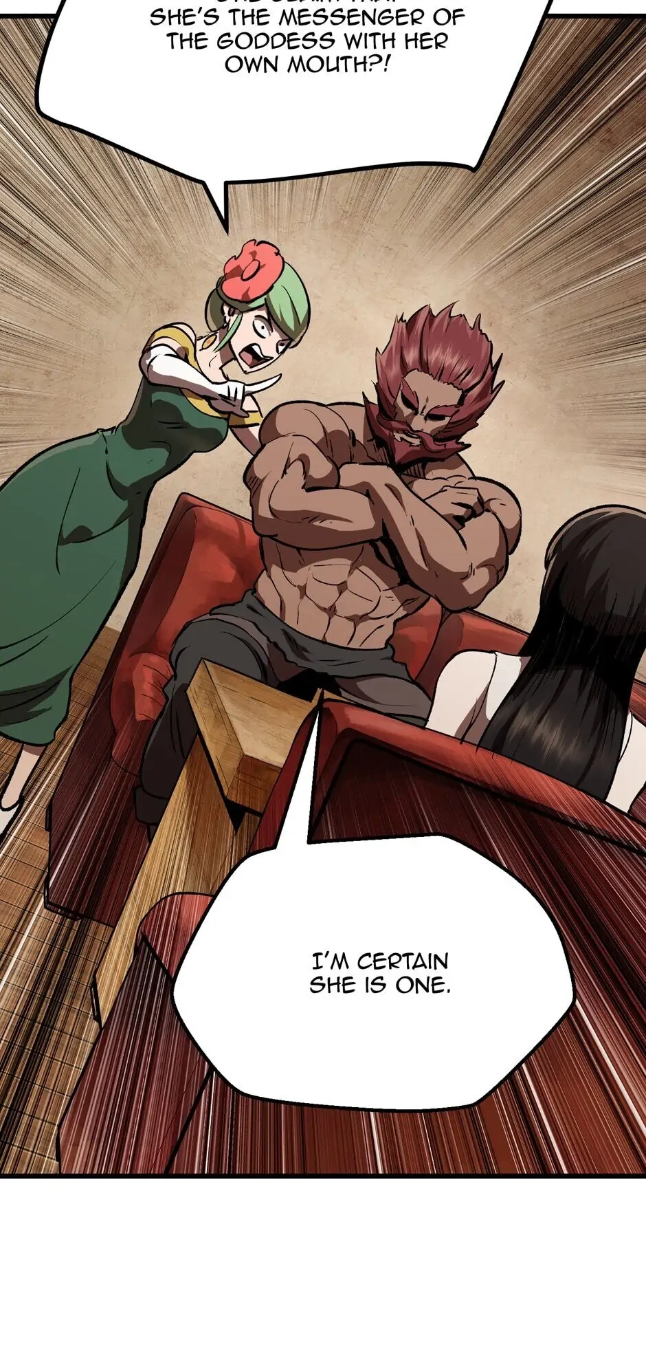 Survival Story of a Sword King in a Fantasy World Chapter 111 – Chapter 111
           : The Goddess's Message Page 24