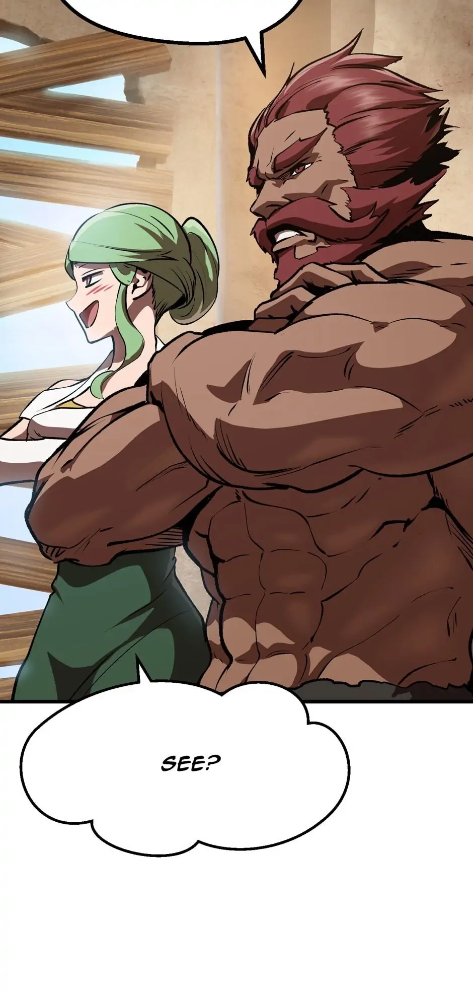 Survival Story of a Sword King in a Fantasy World Chapter 111 – Chapter 111
           : The Goddess's Message Page 29