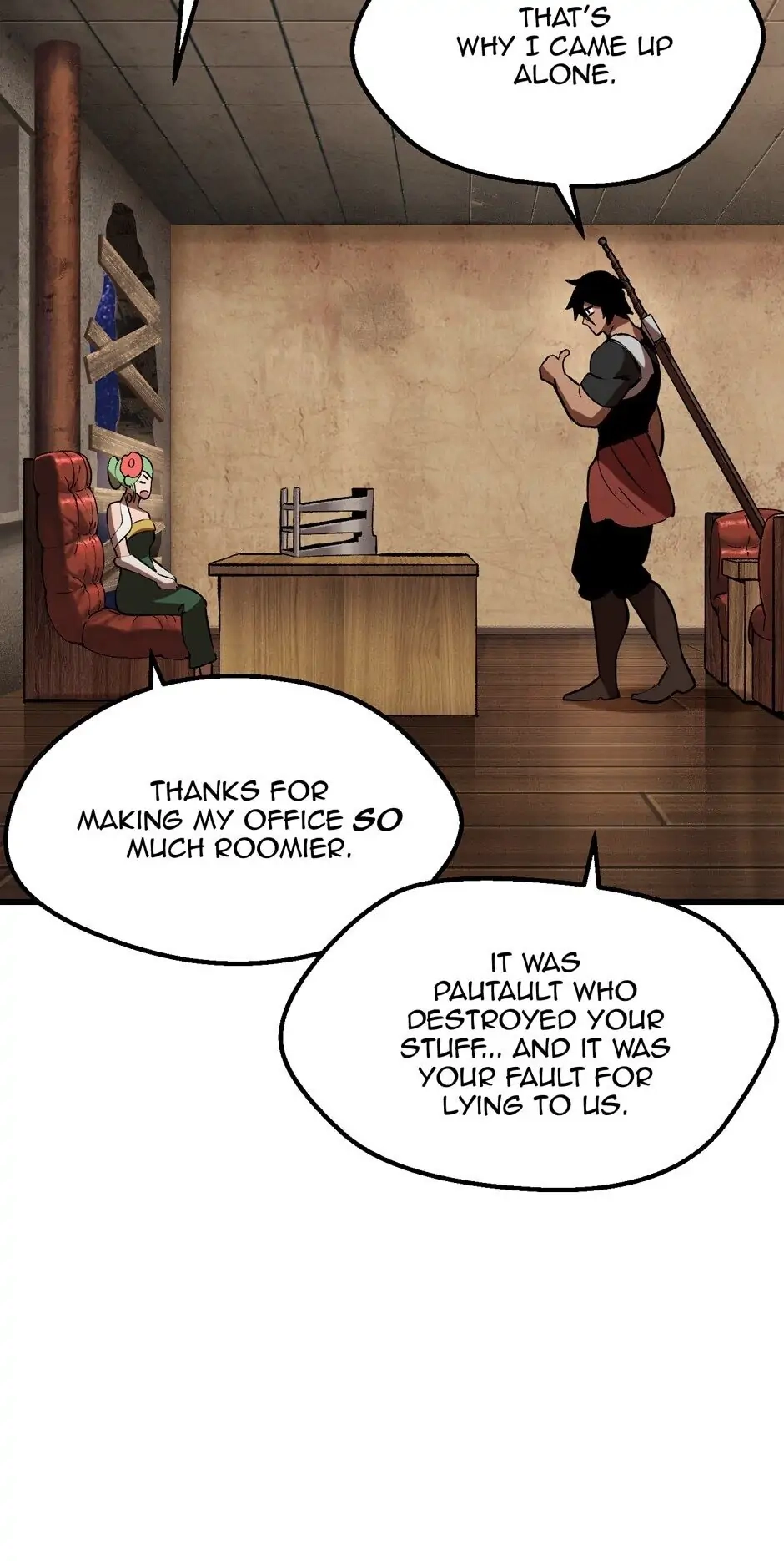 Survival Story of a Sword King in a Fantasy World Chapter 111 – Chapter 111
           : The Goddess's Message Page 75