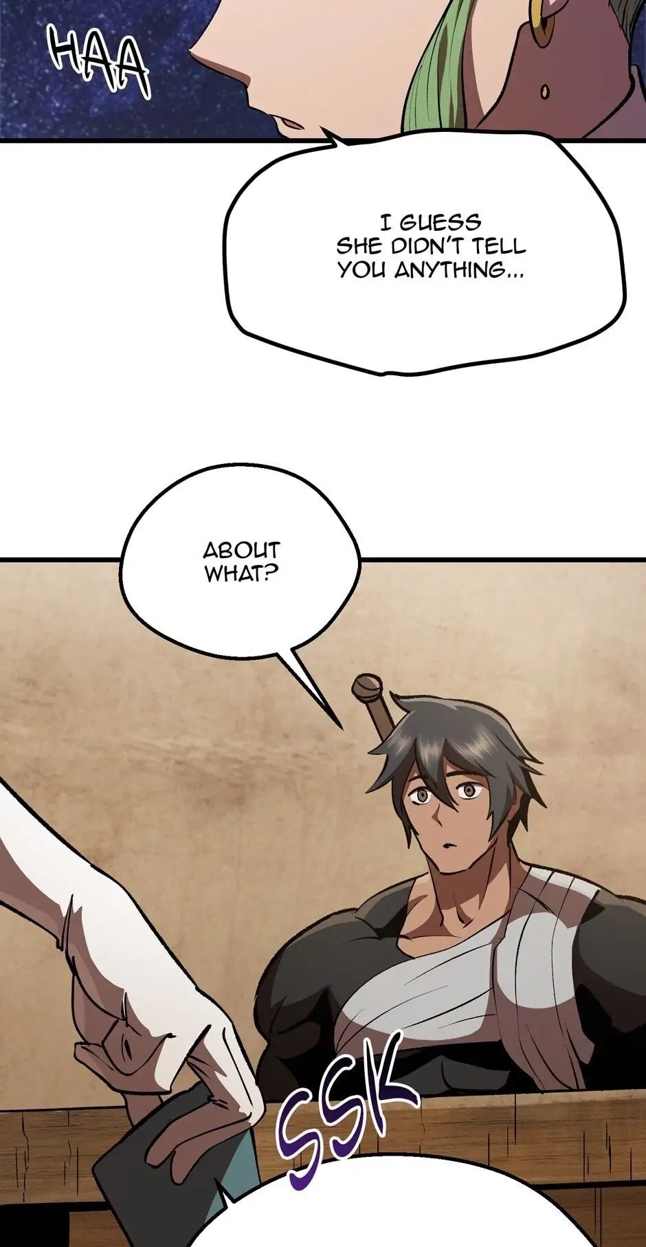 Survival Story of a Sword King in a Fantasy World Chapter 111 – Chapter 111
           : The Goddess's Message Page 79