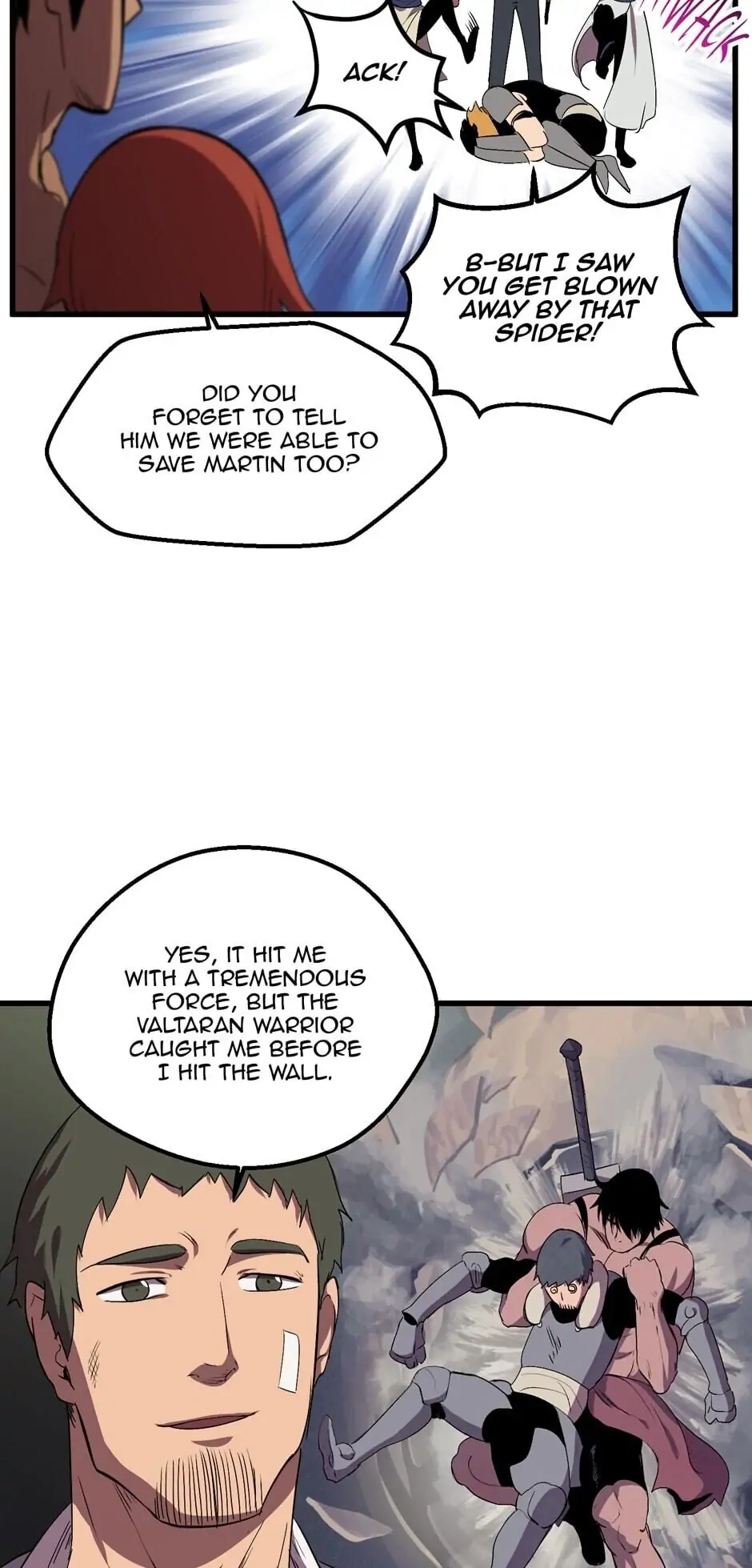Survival Story of a Sword King in a Fantasy World Chapter 29 – Chapter 29
           : A Little Bit Of Luck Page 61