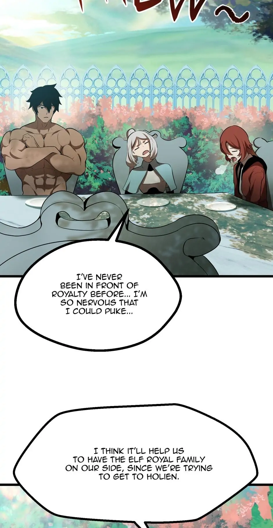 Survival Story of a Sword King in a Fantasy World Chapter 75 – Chapter 75
           : Bathroom in the Elven Forest Page 45