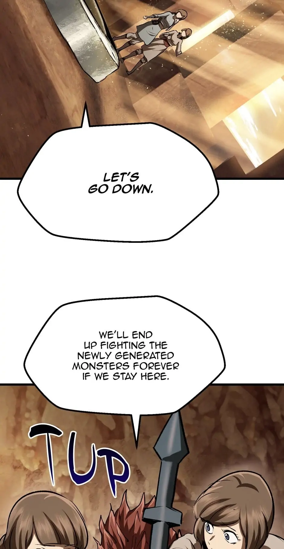 Survival Story of a Sword King in a Fantasy World Chapter 115 – Chapter 115
           : Going Down Page 73
