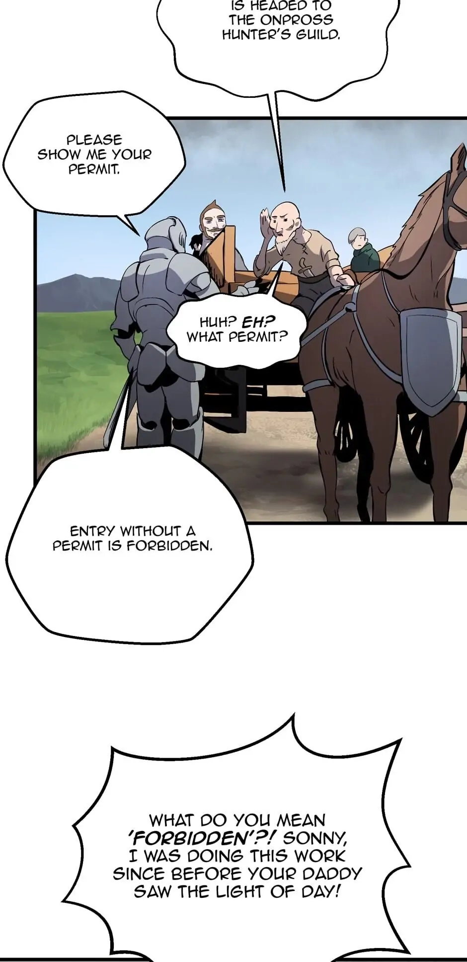 Survival Story of a Sword King in a Fantasy World Chapter 10 – Chapter 10
           : I'm Totally Screwed... Page 56