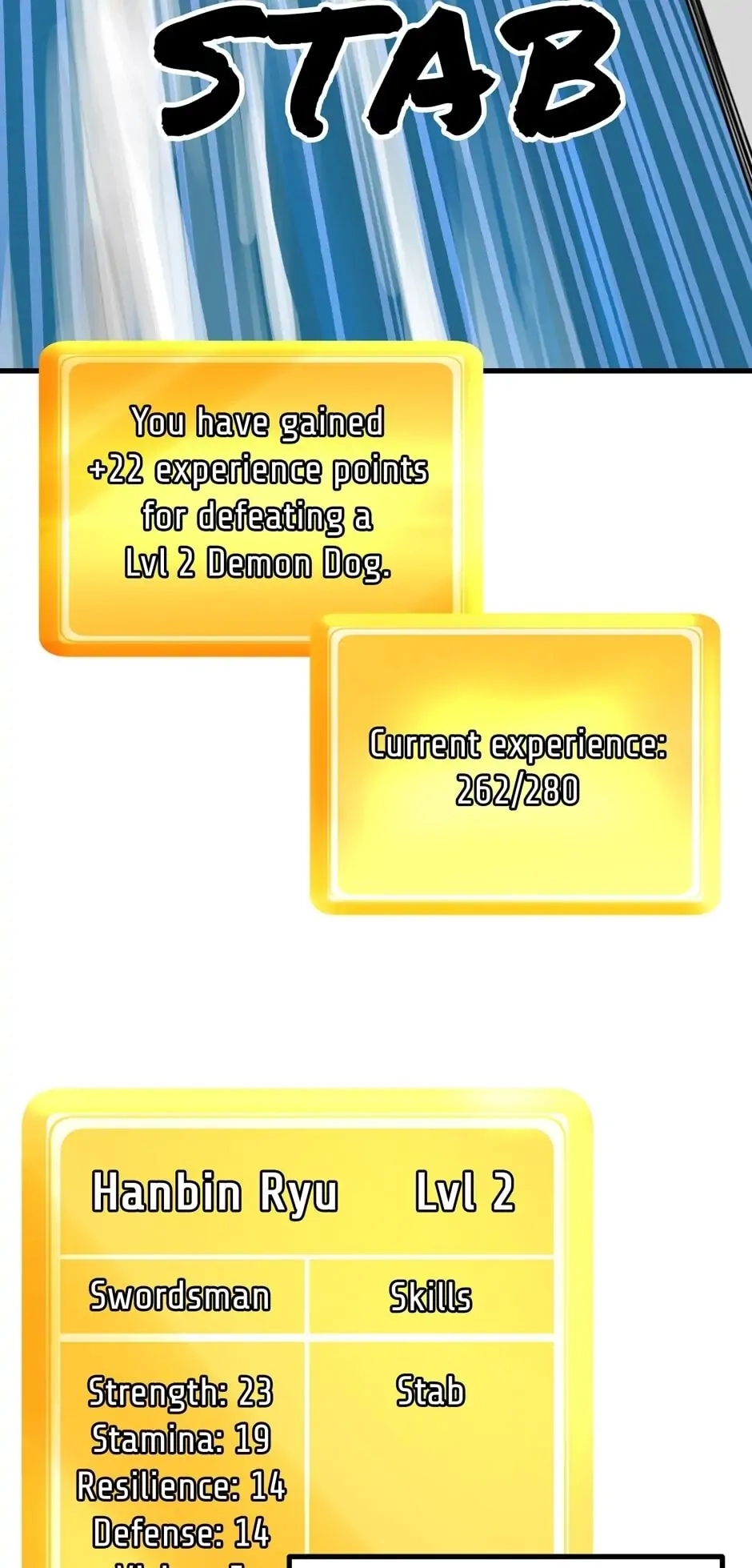 Survival Story of a Sword King in a Fantasy World Chapter 2 – Chapter 2
           : You Have Gained A Level Page 16