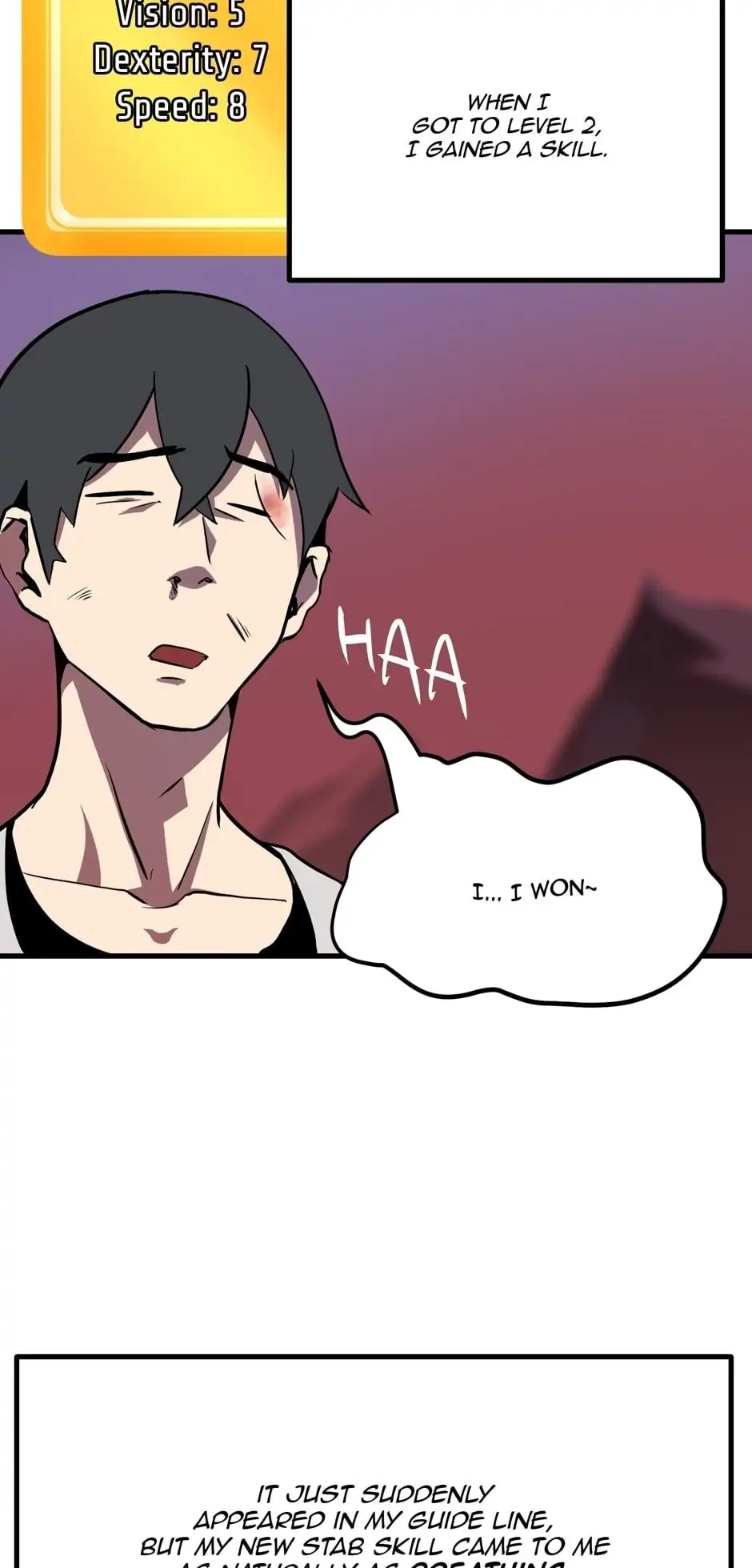 Survival Story of a Sword King in a Fantasy World Chapter 2 – Chapter 2
           : You Have Gained A Level Page 17