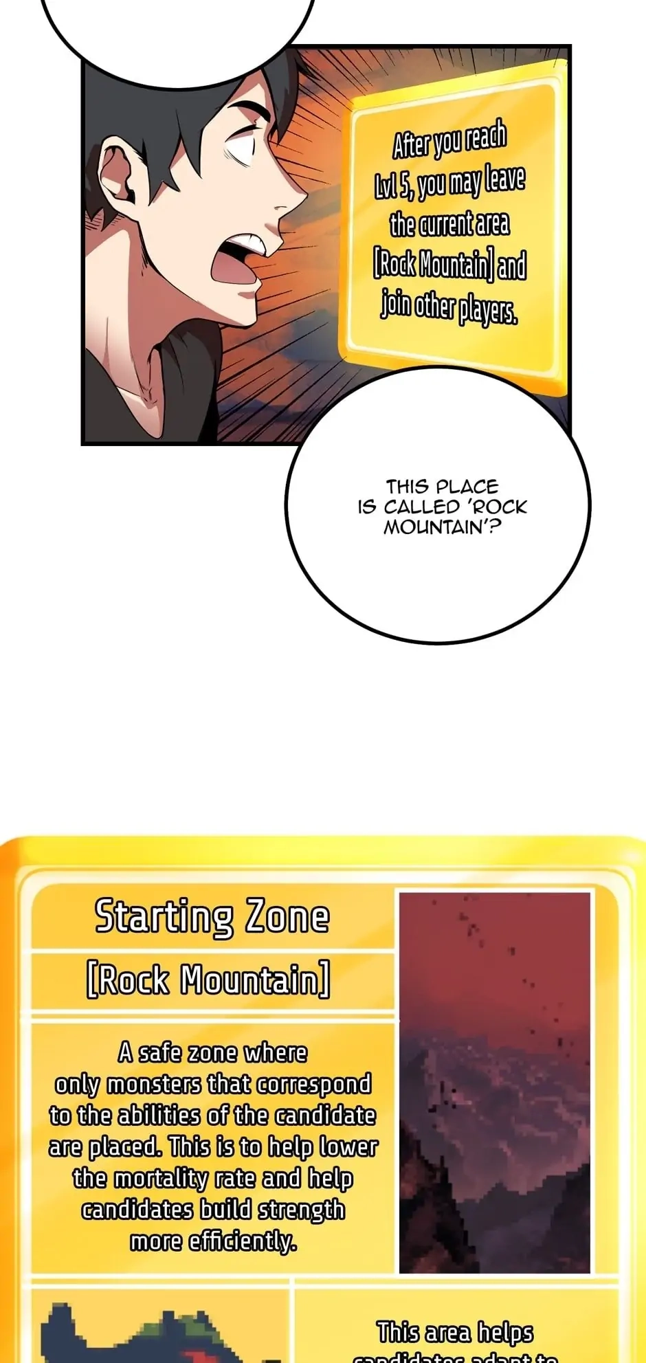 Survival Story of a Sword King in a Fantasy World Chapter 2 – Chapter 2
           : You Have Gained A Level Page 25