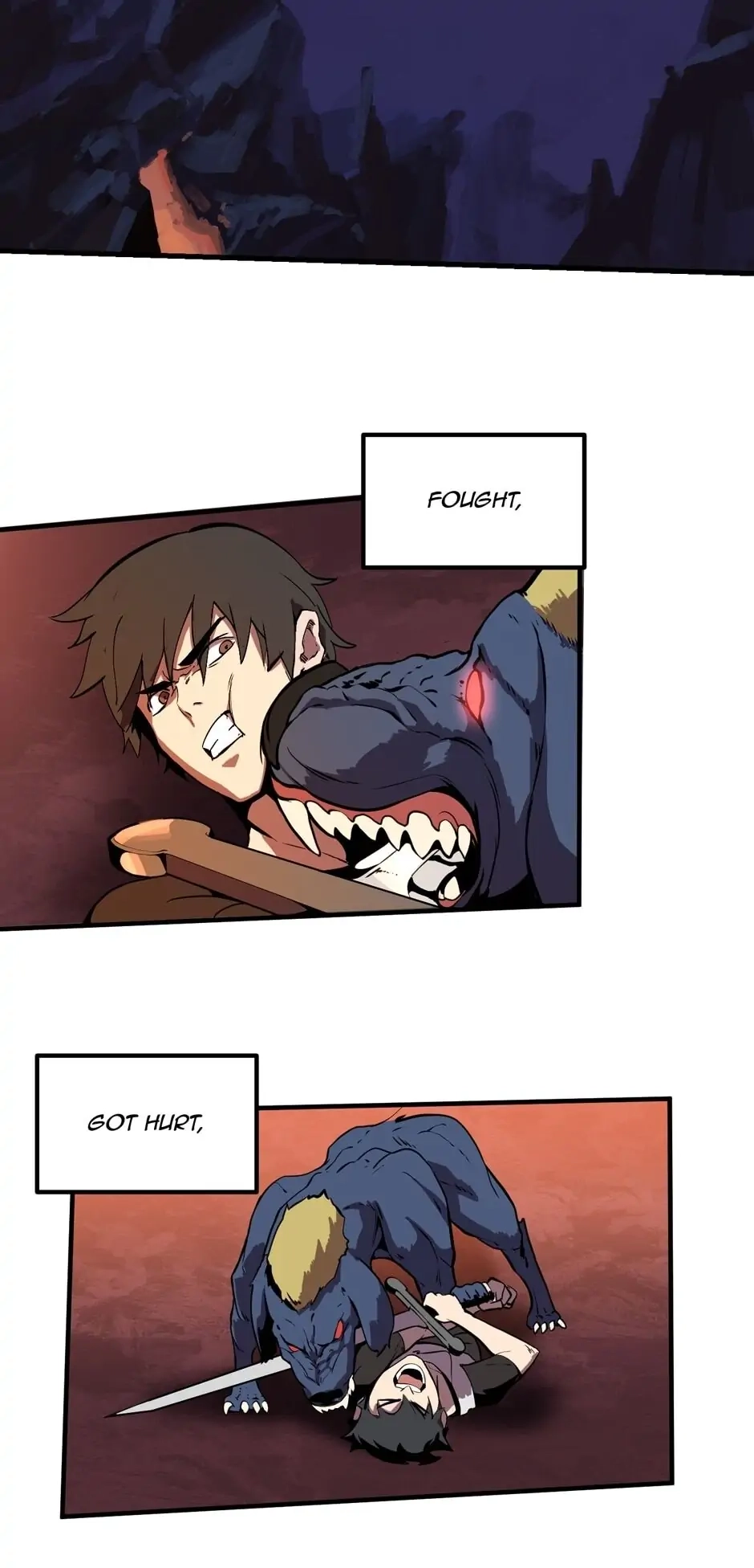 Survival Story of a Sword King in a Fantasy World Chapter 2 – Chapter 2
           : You Have Gained A Level Page 42