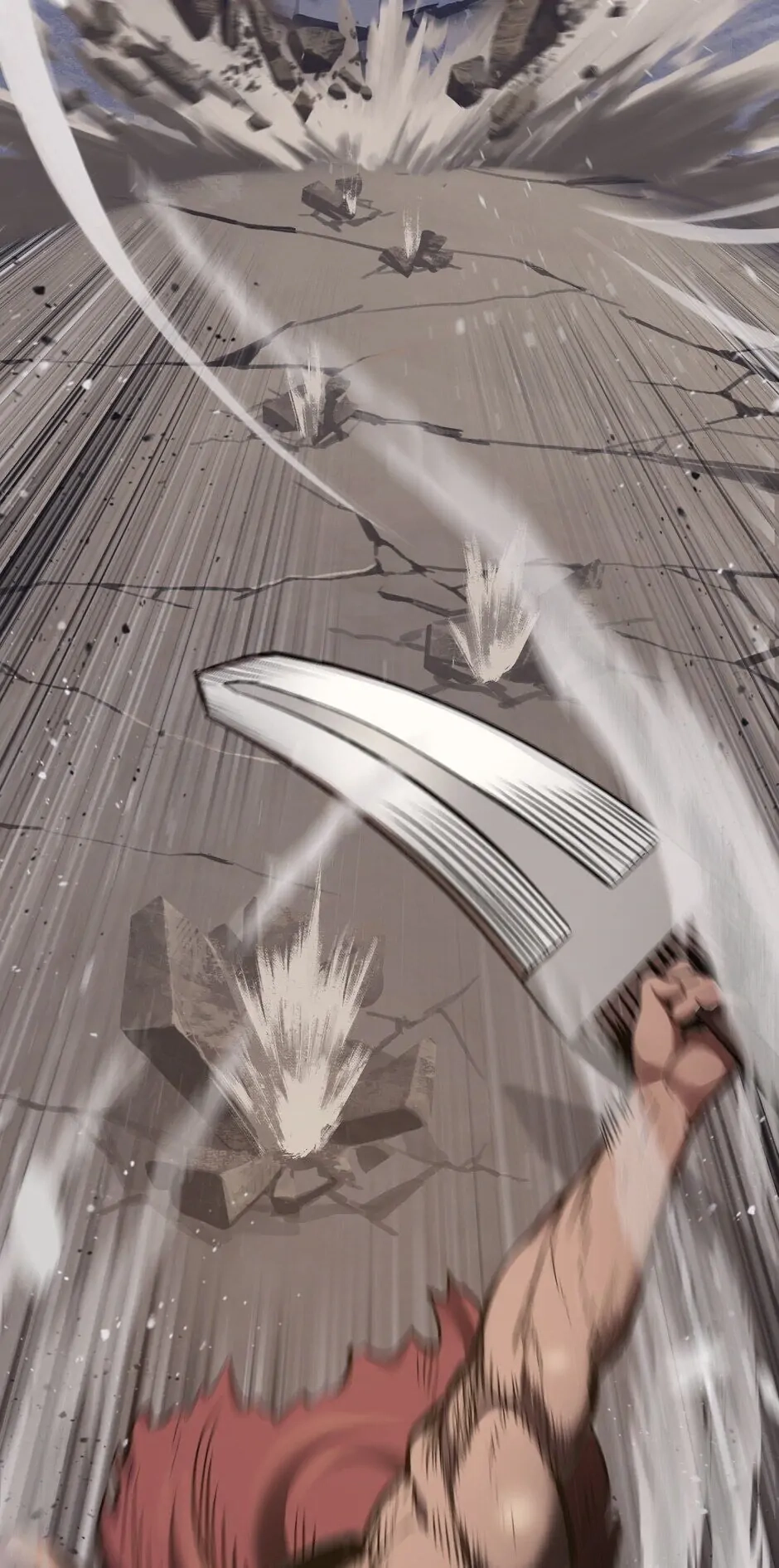 Survival Story of a Sword King in a Fantasy World Chapter 64 – Chapter 64
           : Like A Beast Page 8