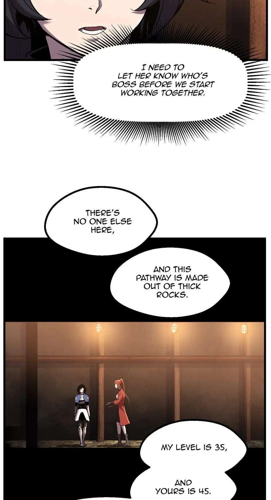 Survival Story of a Sword King in a Fantasy World Chapter 35 – Chapter 35
           : Wake Up!! Page 36