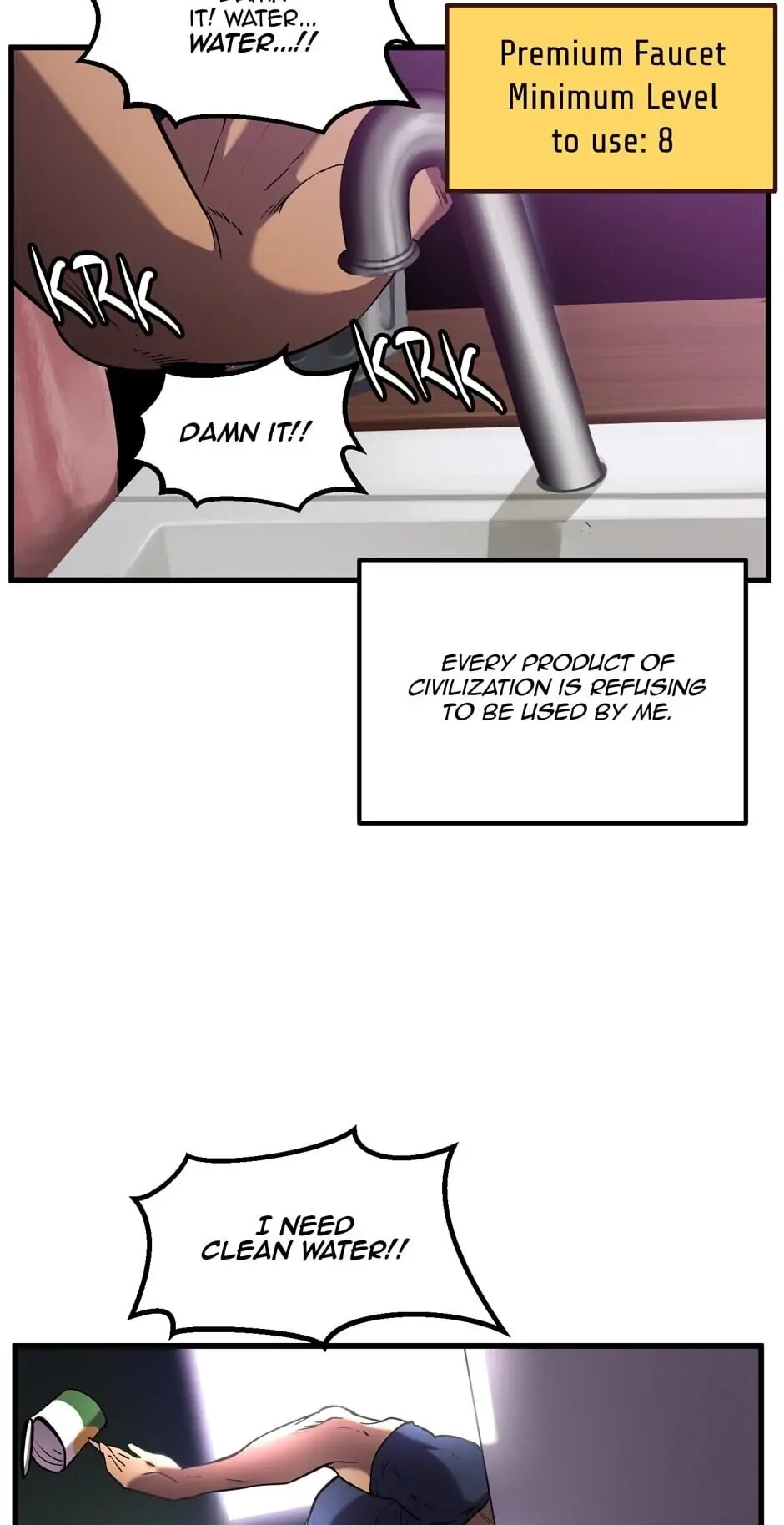 Survival Story of a Sword King in a Fantasy World Chapter 35 – Chapter 35
           : Wake Up!! Page 61