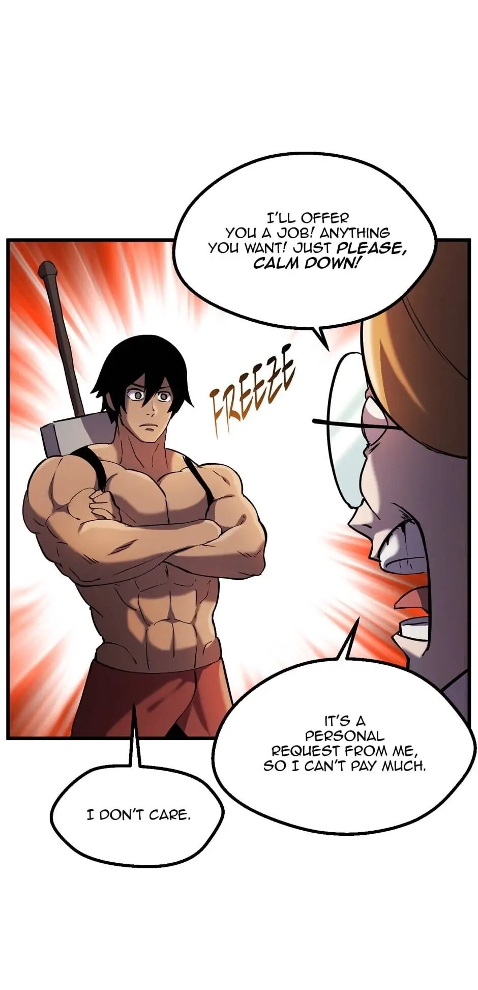 Survival Story of a Sword King in a Fantasy World Chapter 35 – Chapter 35
           : Wake Up!! Page 70
