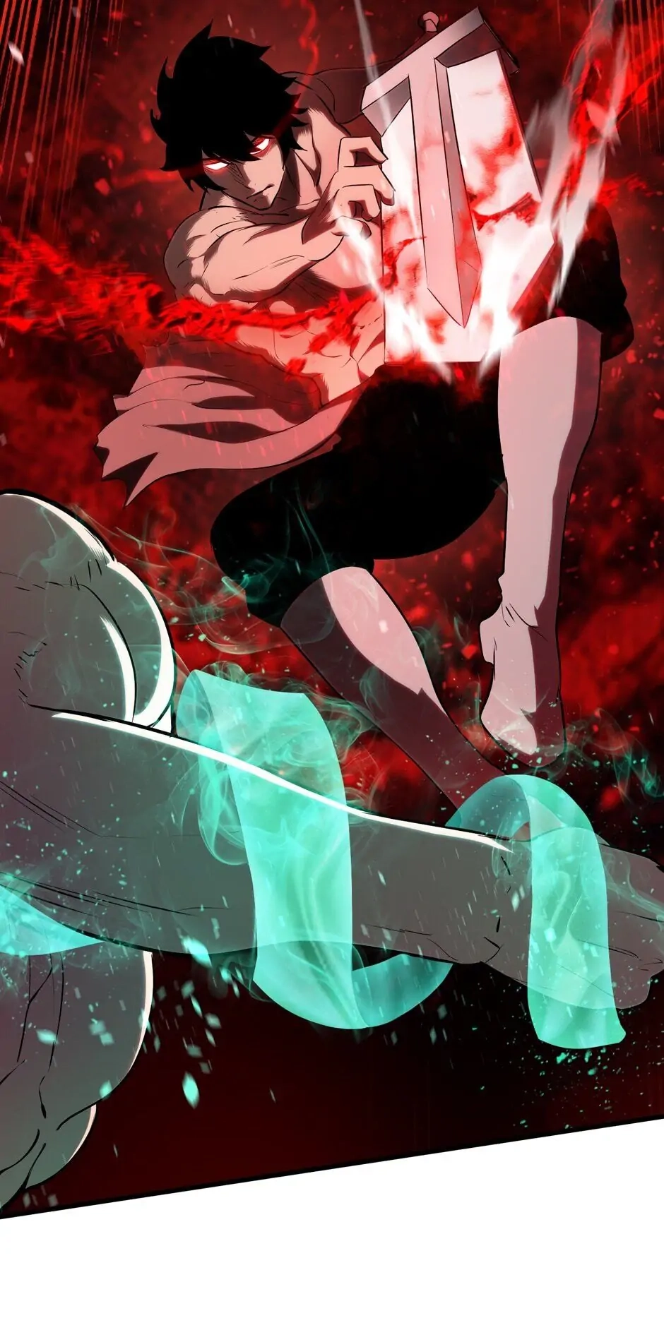 Survival Story of a Sword King in a Fantasy World Chapter 68 – Chapter 68
           : Aura vs Prana Page 66