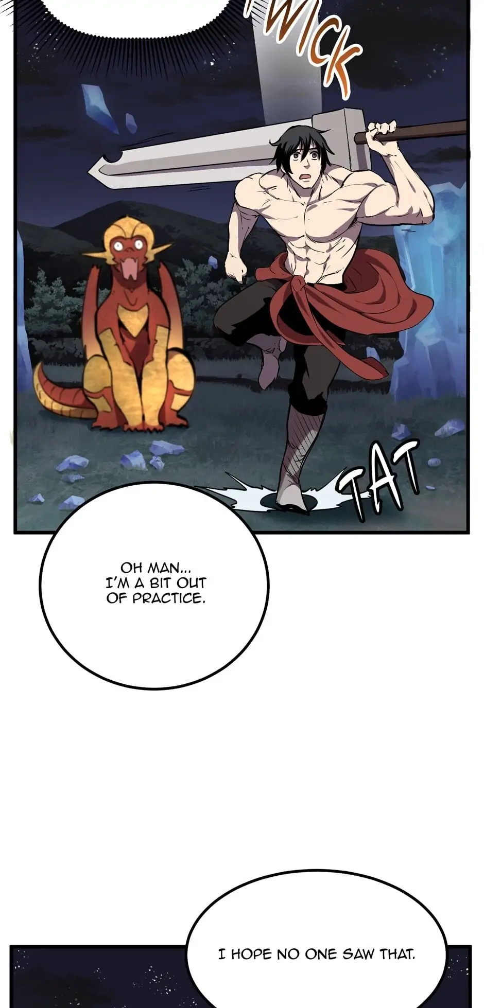 Survival Story of a Sword King in a Fantasy World Chapter 19 – Chapter 19
           : Live Like A Human Page 66