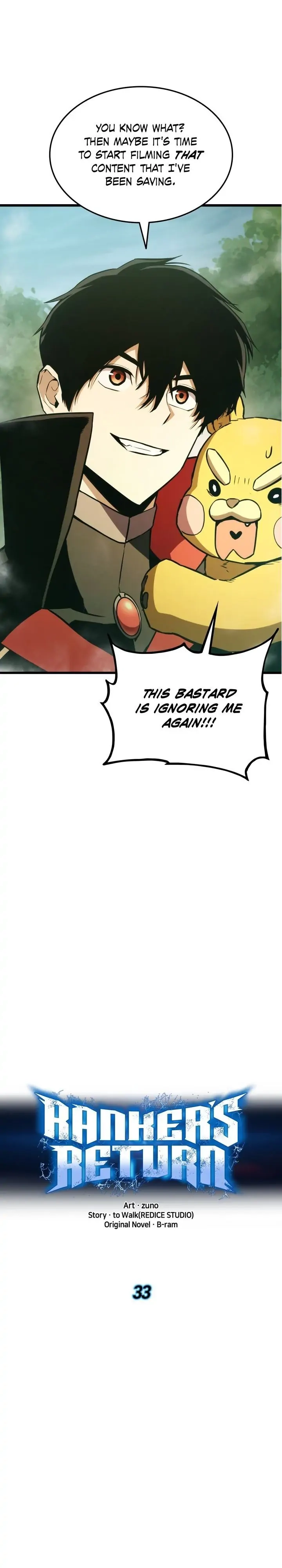 Ranker's Return Chapter 33