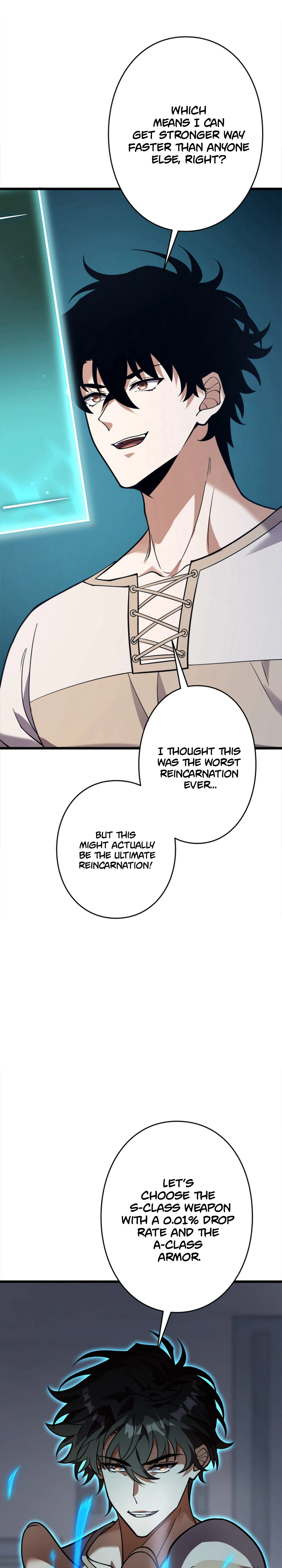 Reincarnated as the Weakest Warrior with the Power to Choose Any Reward Chapter 1 Page 23