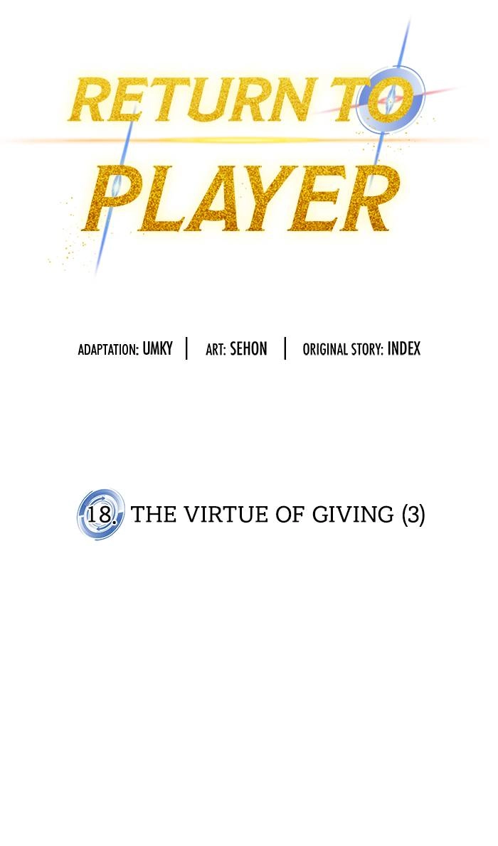 Return to Player Chapter 18 – The Virtue of Giving (3) Page 28