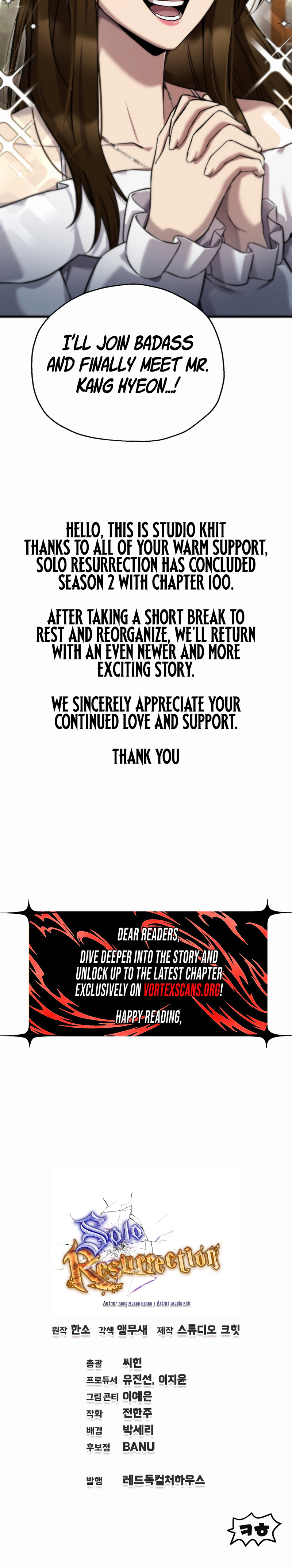 Solo Resurrection Chapter 100 – S2 - END Page 27
