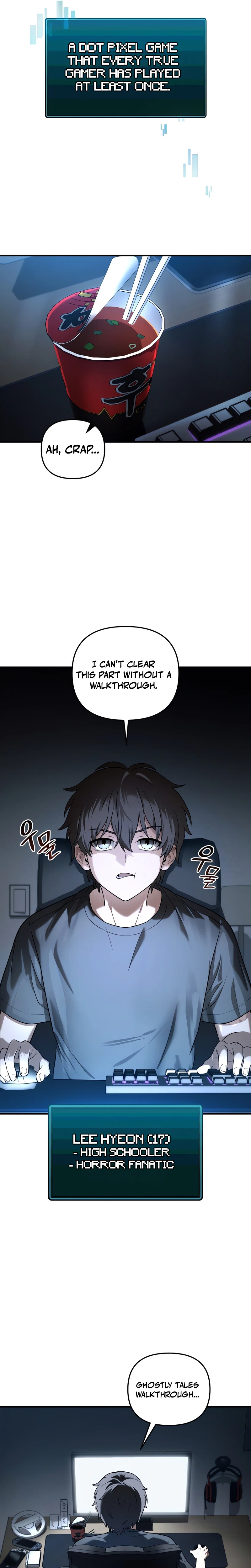 Surviving in an RPG Maker Horror Game Chapter 1 Page 11