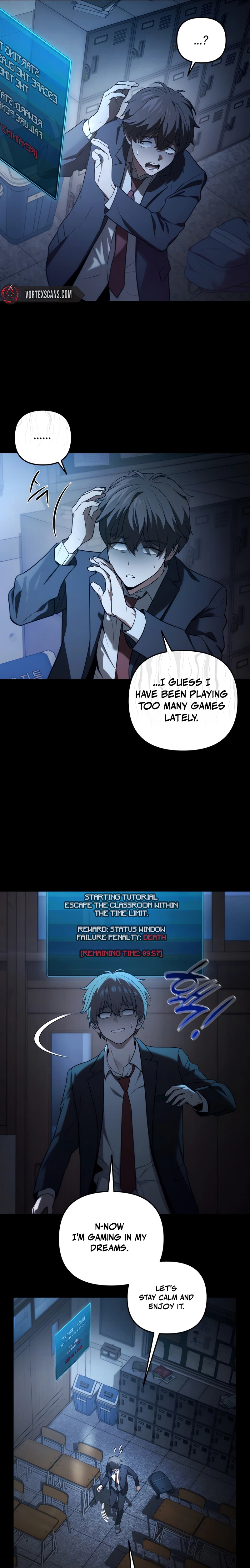 Surviving in an RPG Maker Horror Game Chapter 1 Page 20